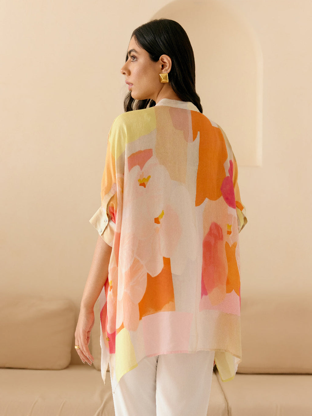 ORANGE FABER CELINA SHIRT