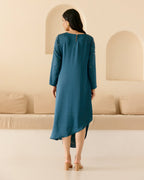 PERSIAN BLUE TIRA DRESS