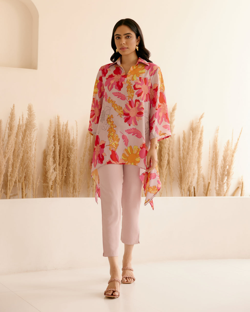 BLUSH FANTA NUR TUNIC