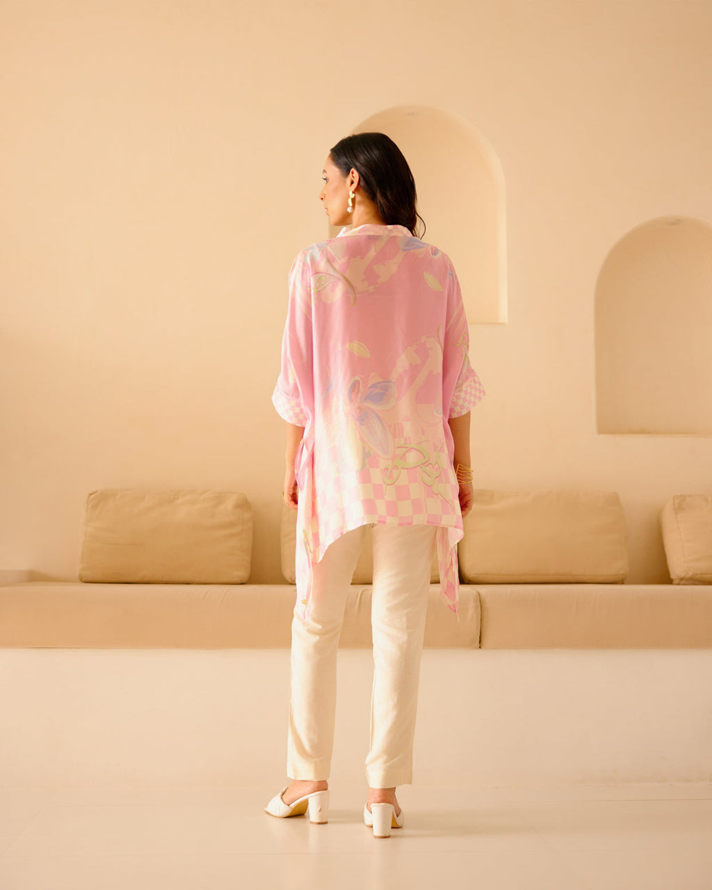 PINK SHOGI  GALA SHIRT