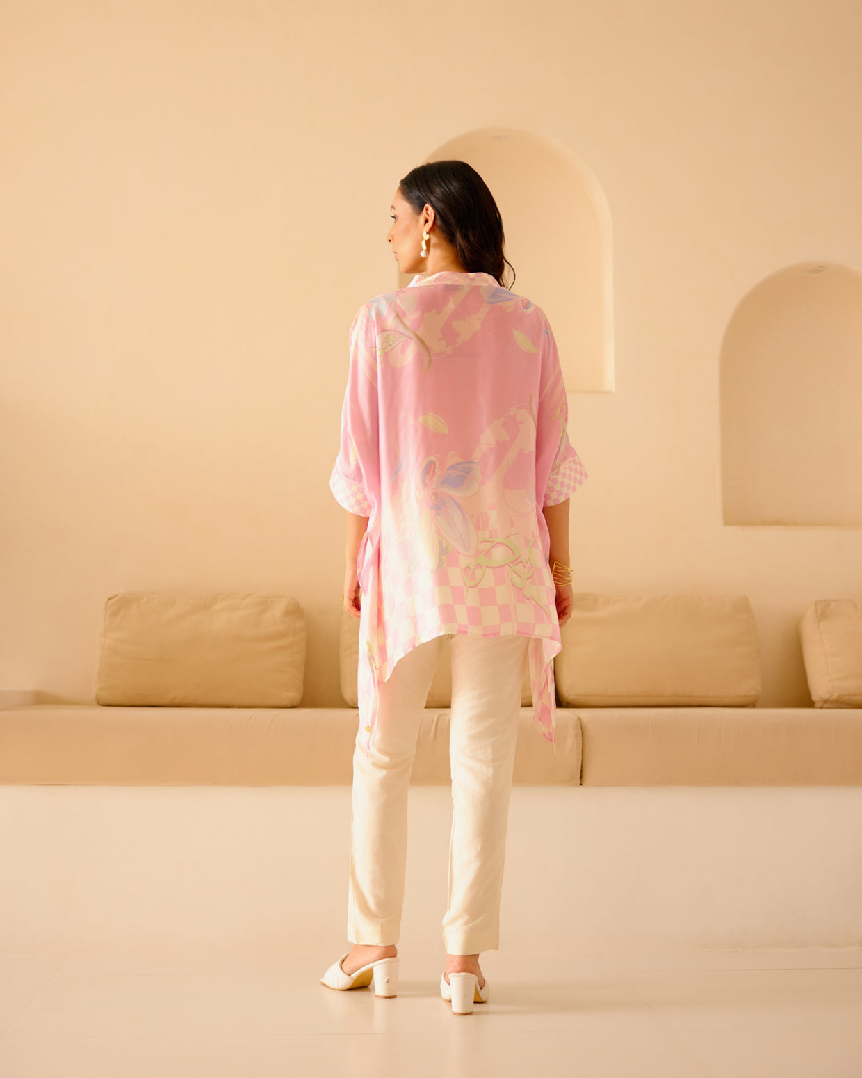 PINK SHOGI  GALA SHIRT