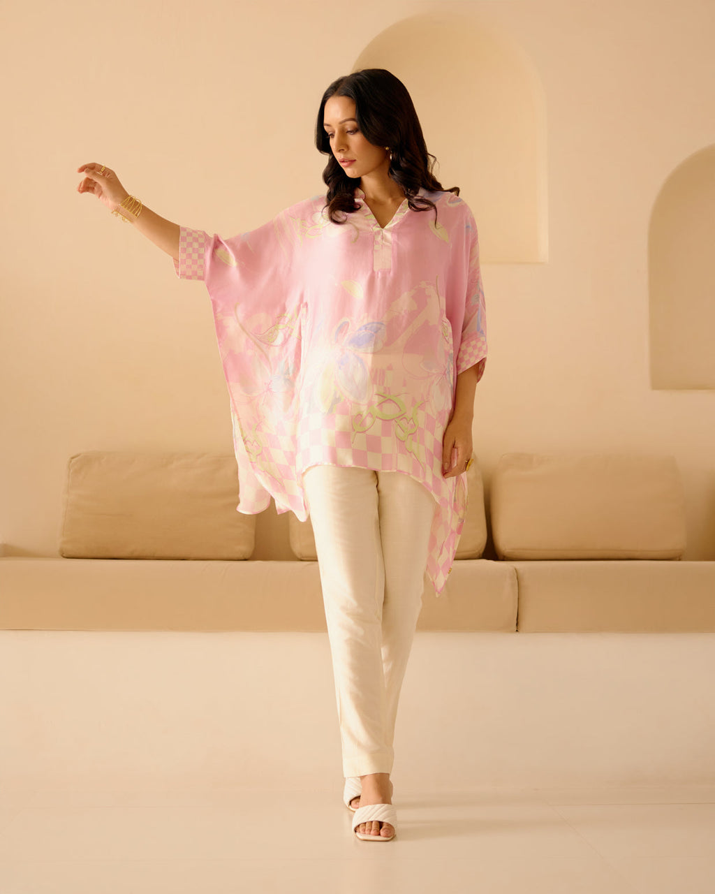 PINK SHOGI  GALA SHIRT