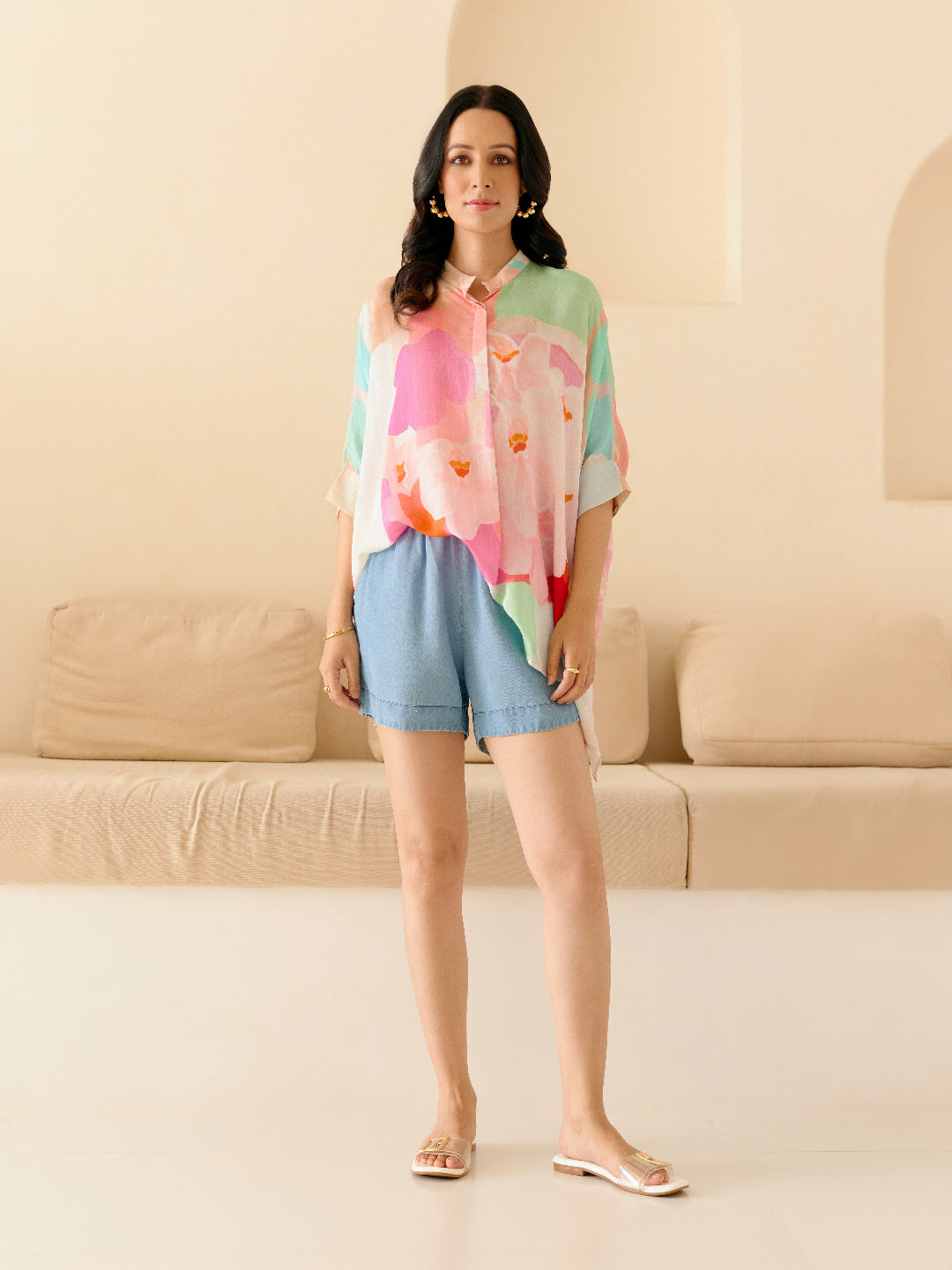 PINK FABER CELINA SHIRT