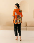 ORANGE MAYA ZOE SHIRT