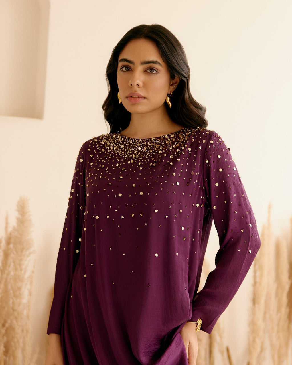 PURPLE TIRA DRESS