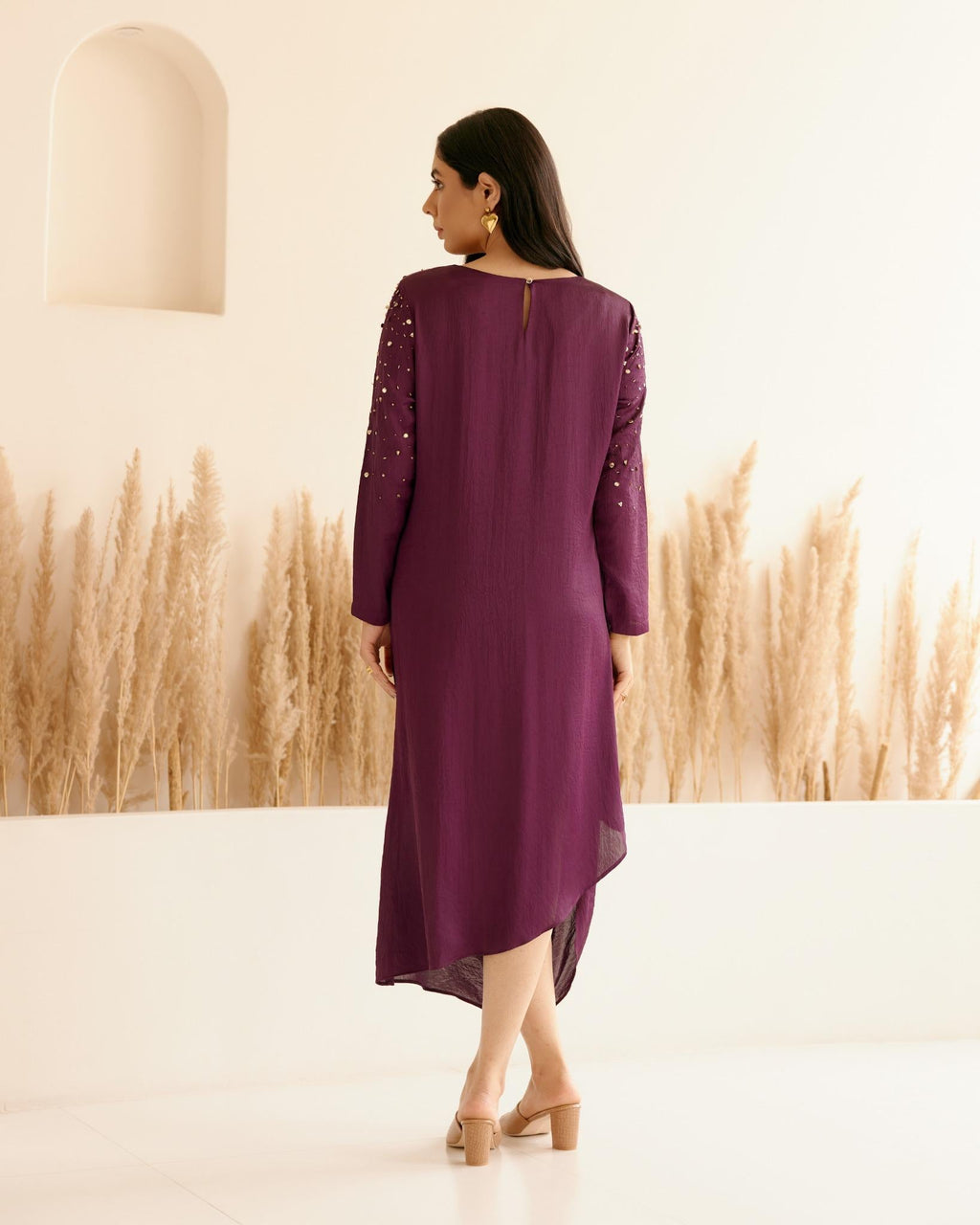 PURPLE TIRA DRESS