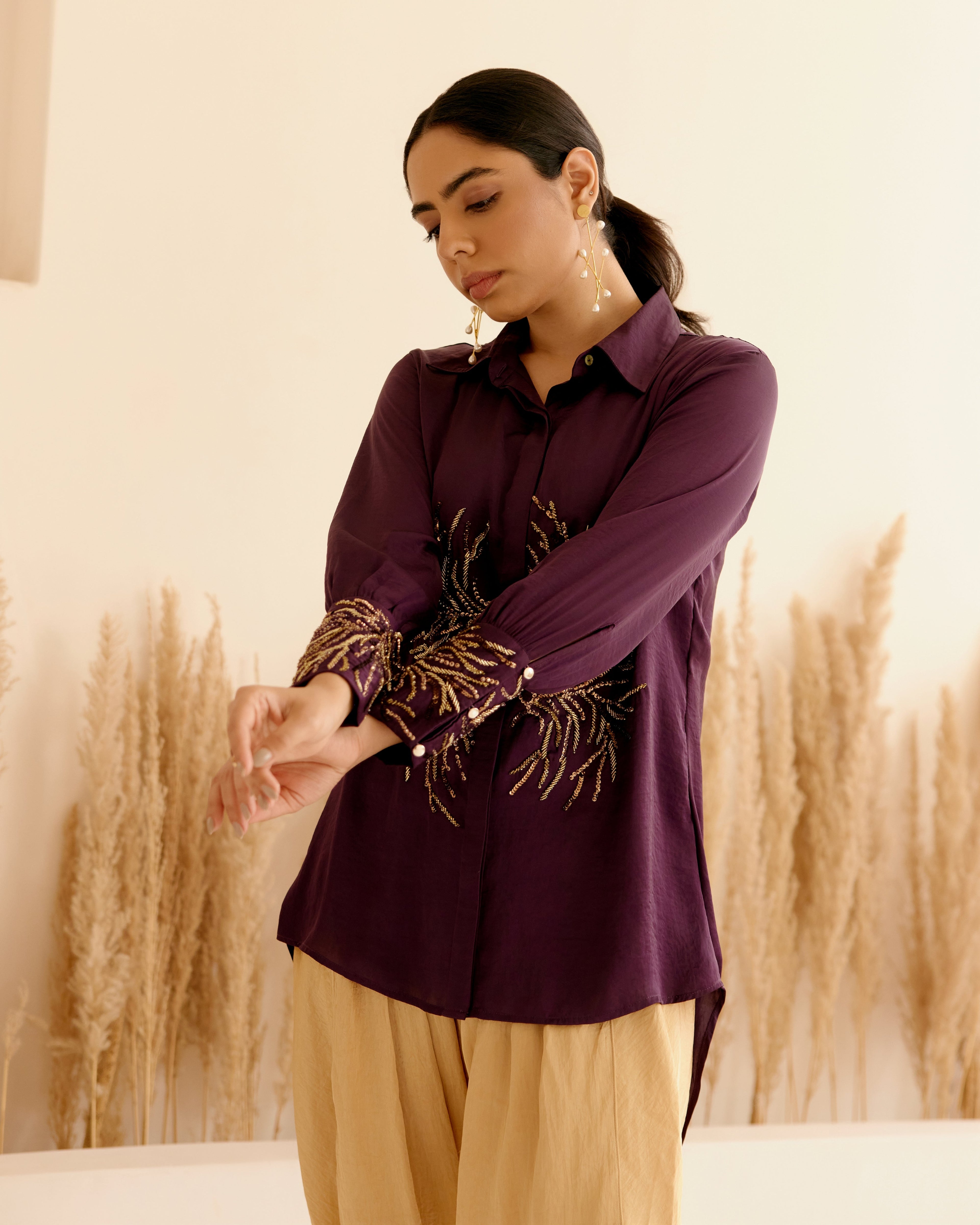 PURPLE DEW SHIRT