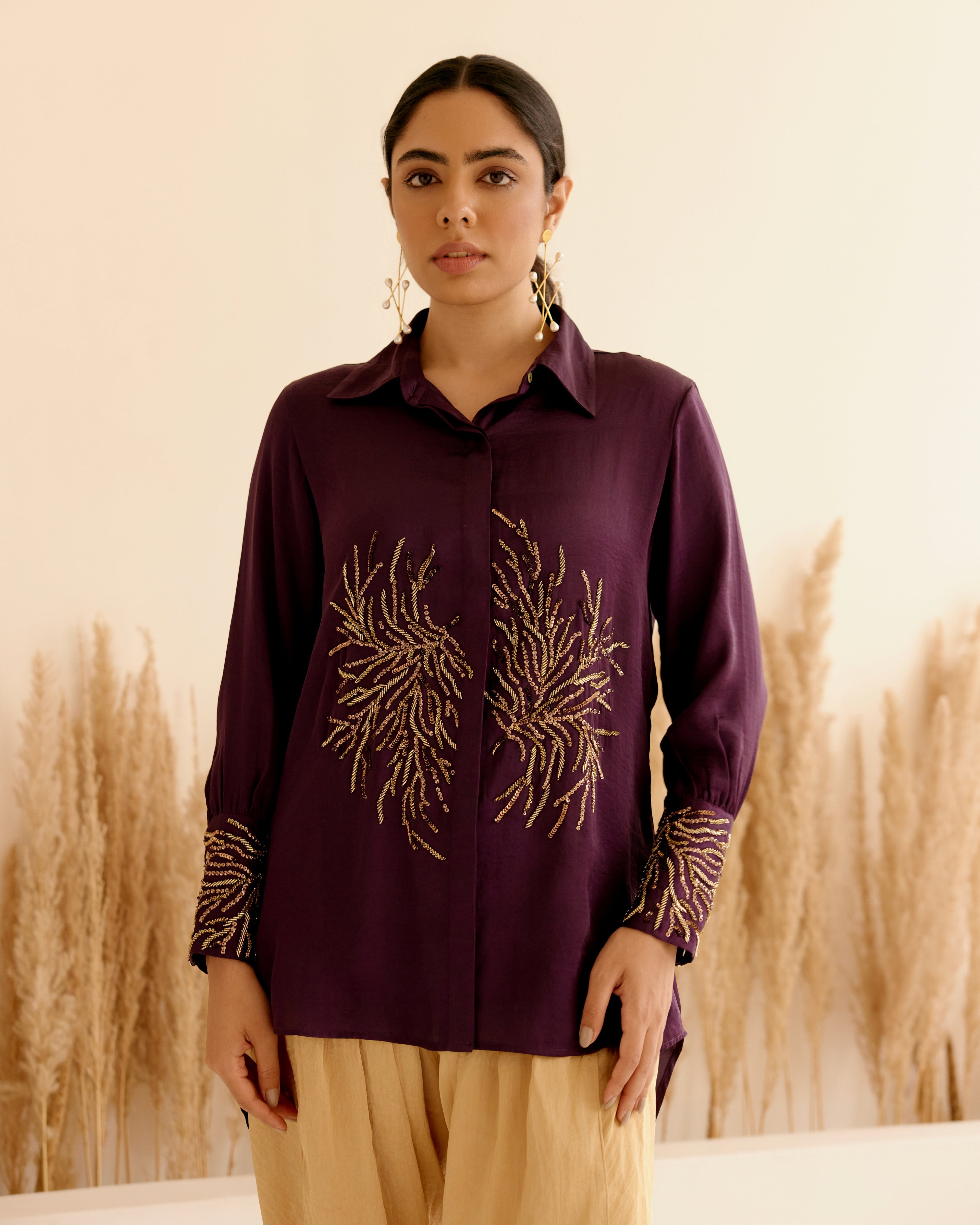 PURPLE DEW SHIRT