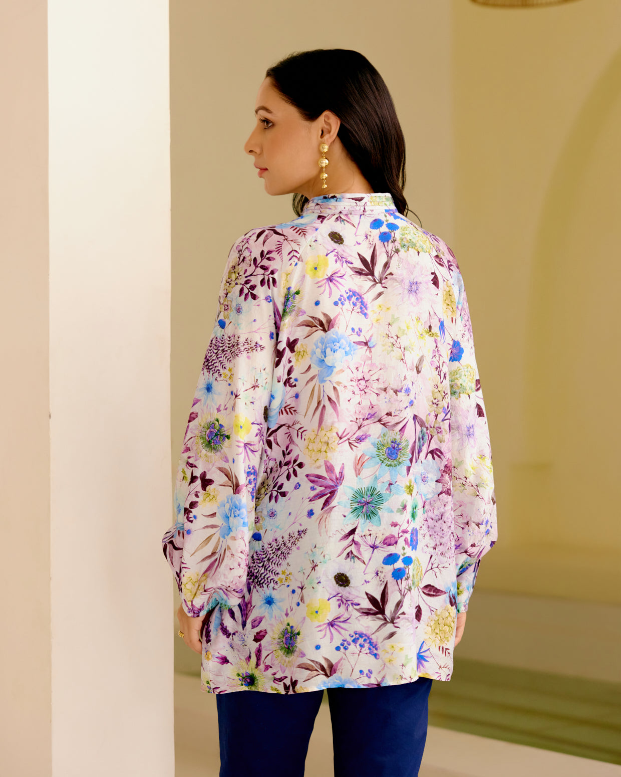 PURPLE CORA AVA SHIRT