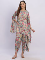 BEIGE ENGLISH GARDEN SIENNA TOP