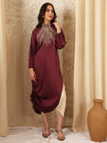 PLUM COLLIDE DRESS
