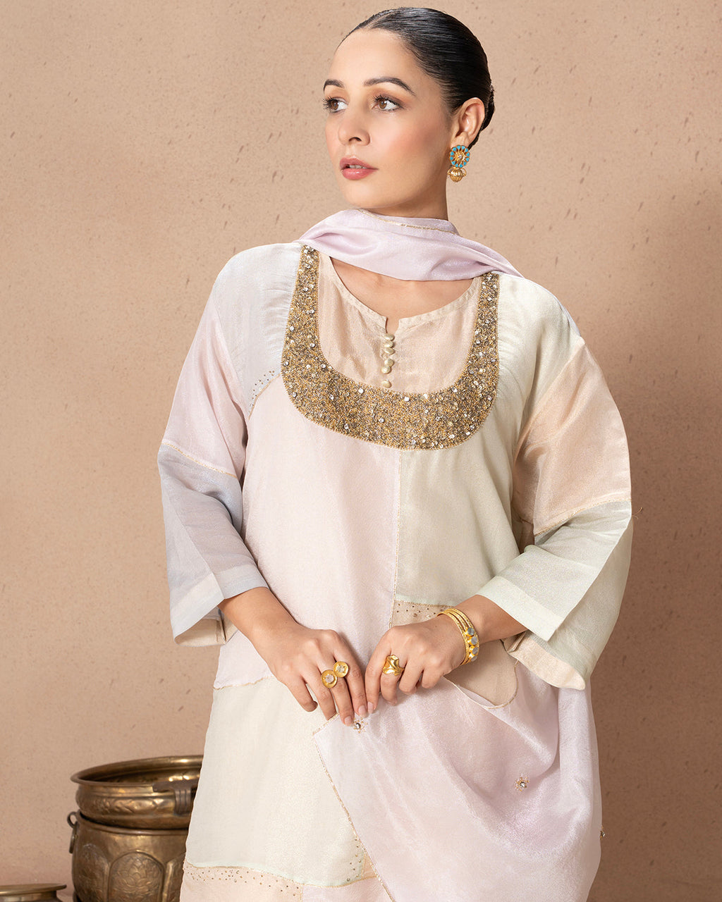 PINK STERLIN DUPATTA WOMEN