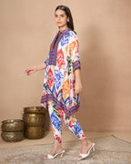 WHITE IKATAN GALE SHIRT
