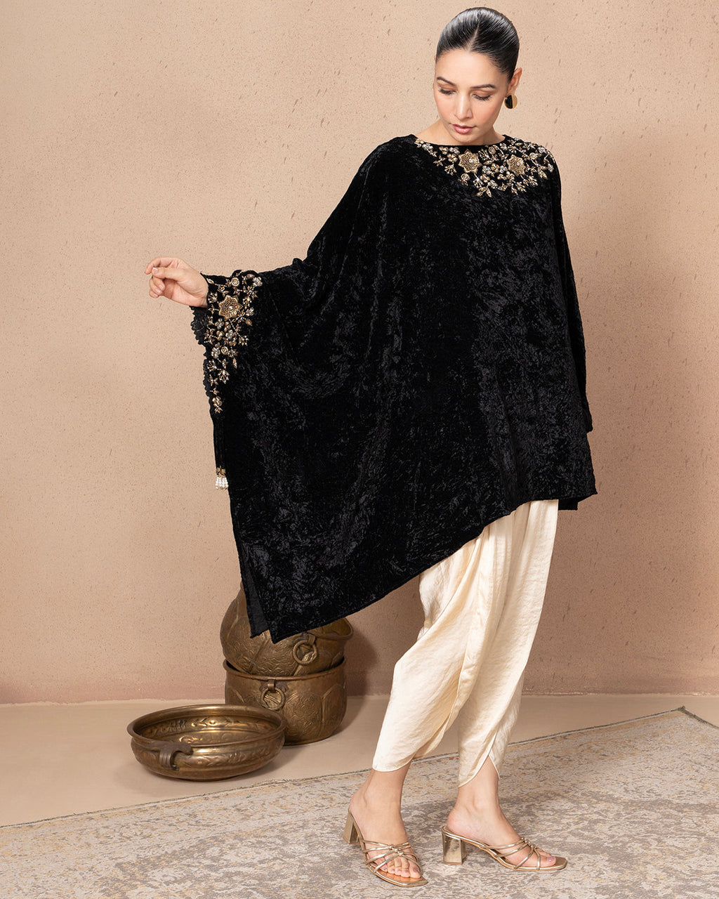 BLACK ORANAZ TUNIC
