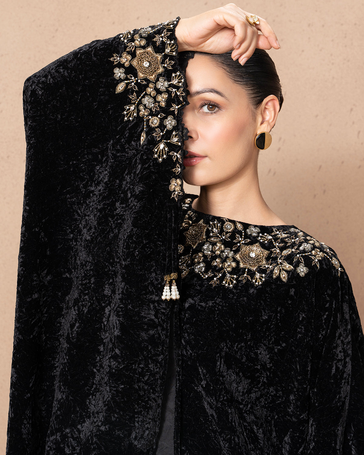 BLACK ORANAZ TUNIC