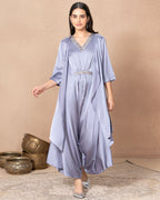 STEEL BLUE ELATE DRESS