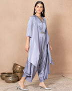 STEEL BLUE ELATE DRESS