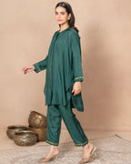 EMERALD GREEN JIA TUNIC
