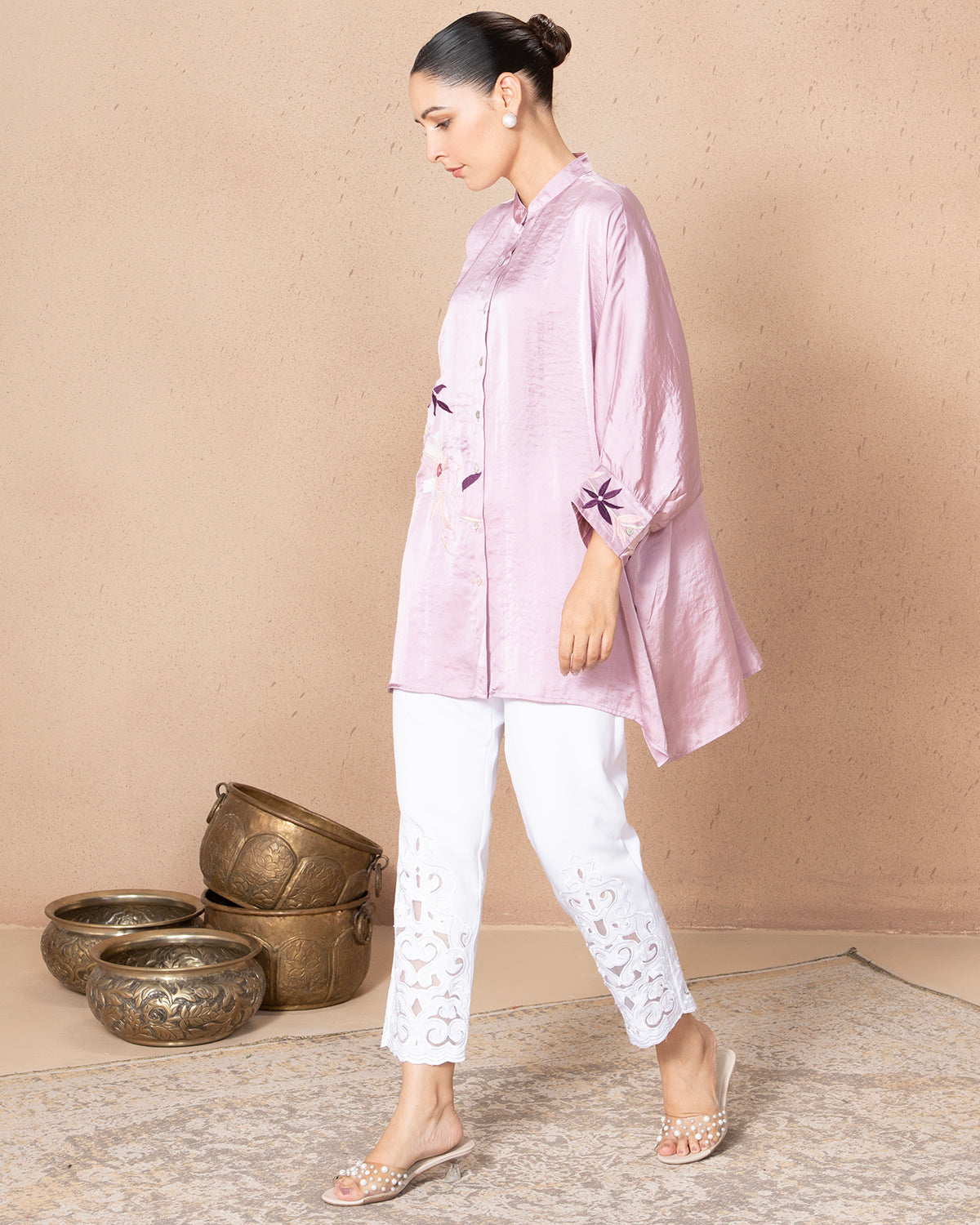 BLUSH VESPER SHIRT