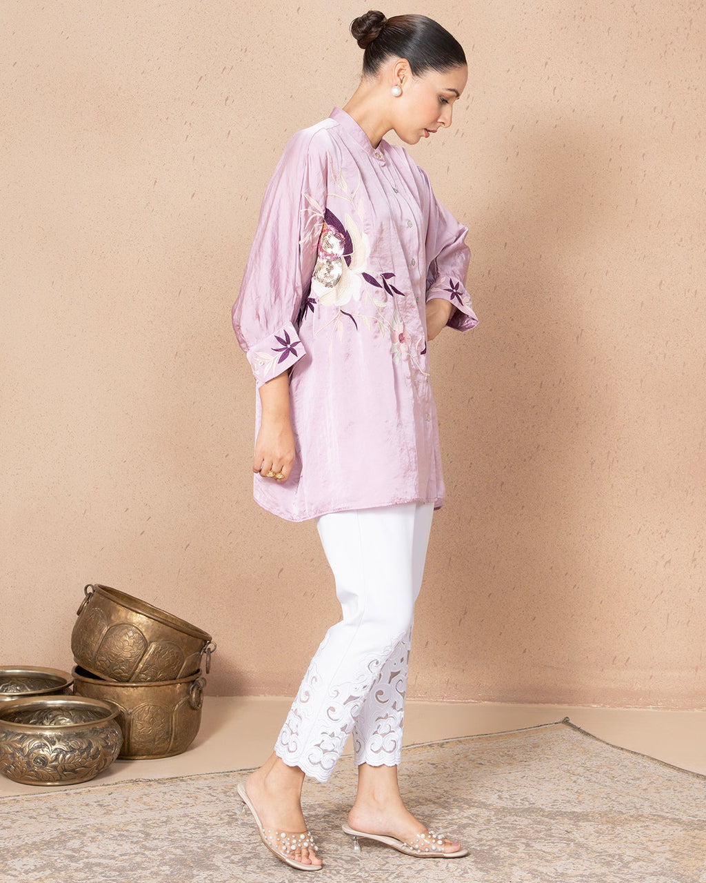 BLUSH VESPER SHIRT