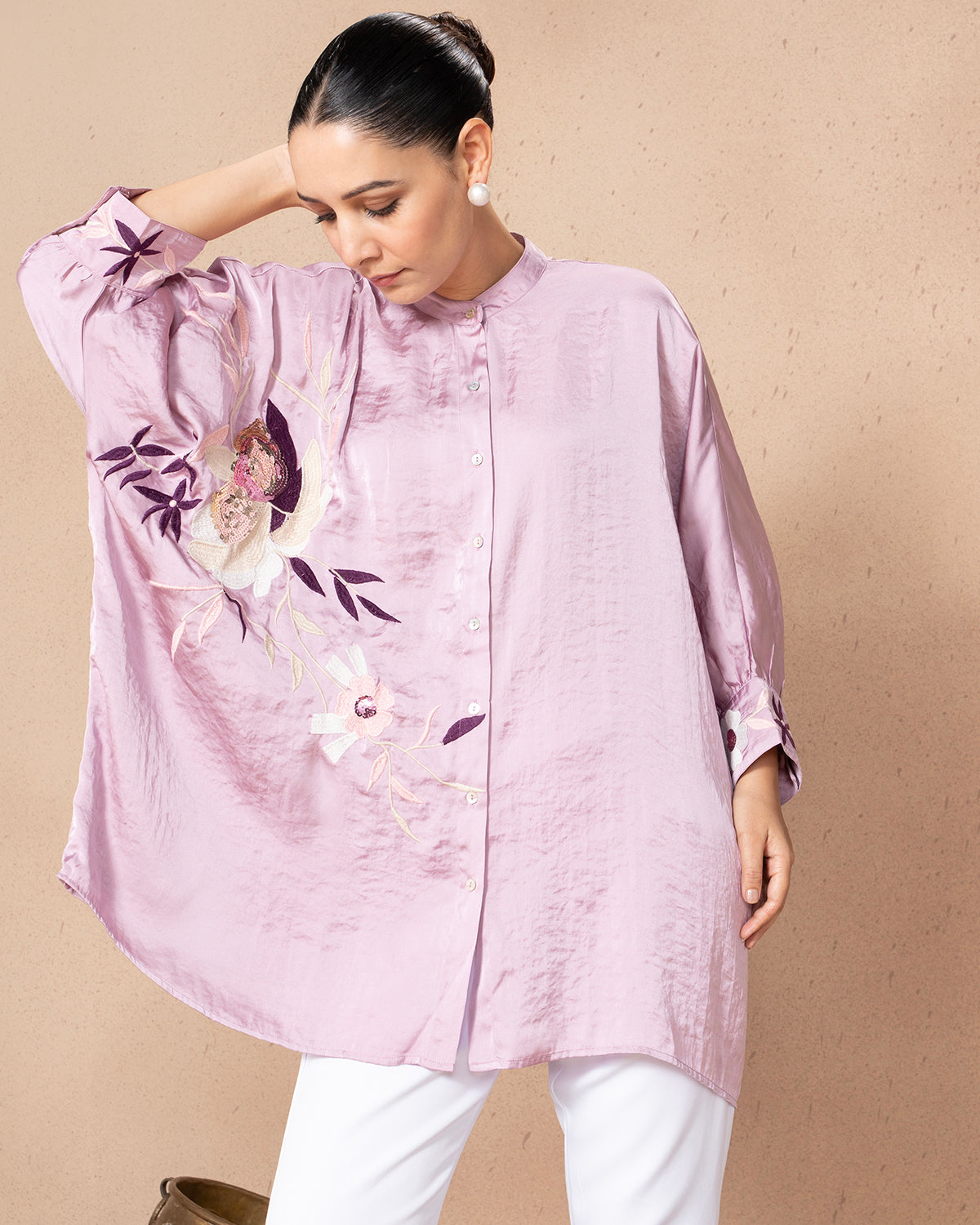 BLUSH VESPER SHIRT