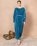 PERSIAN BLUE BANDISH DRESS
