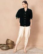 EMERALD GREEN TAGO SHIRT
