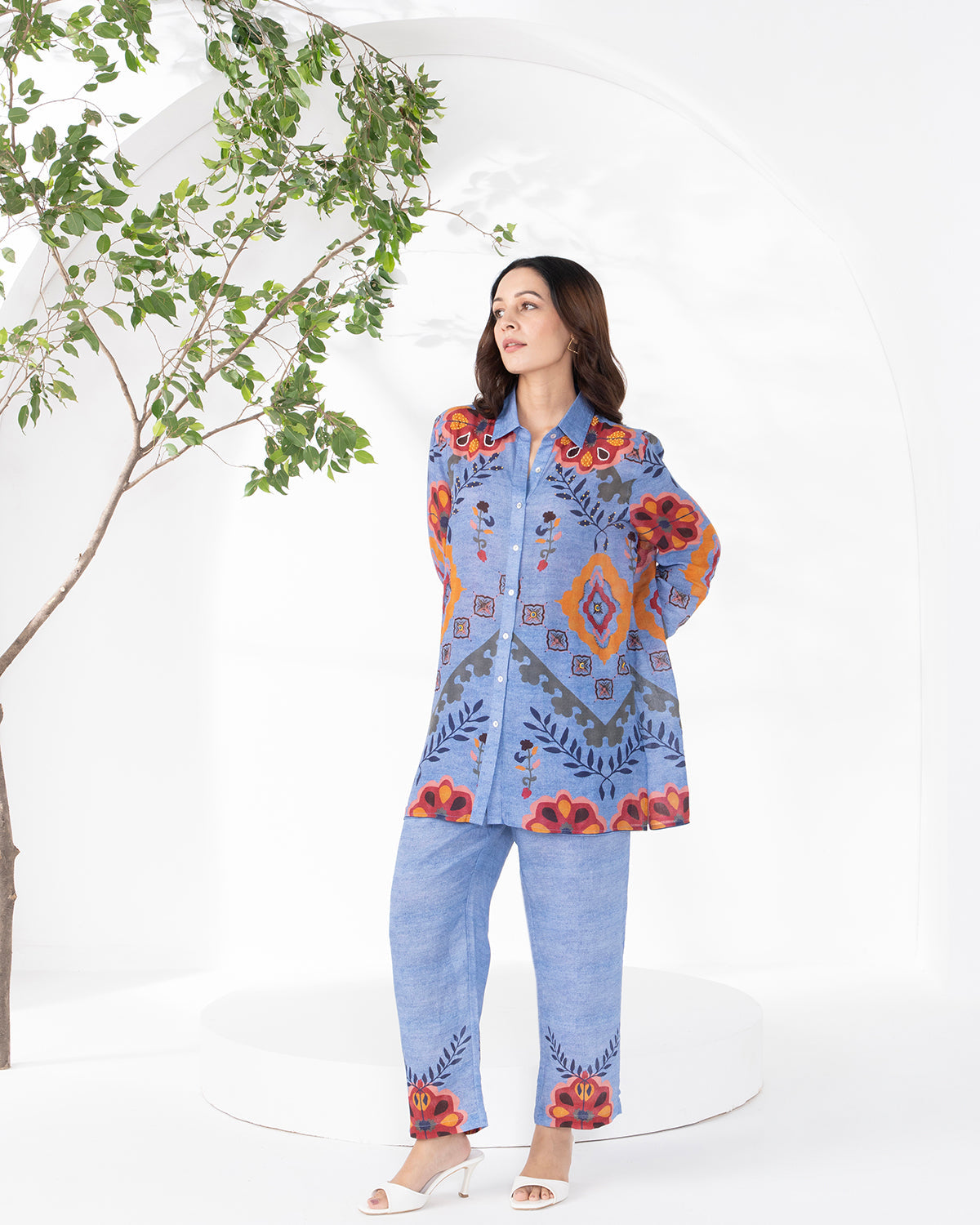 BLUE VANYA LIA PANT