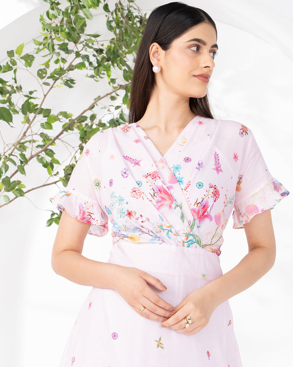PINK YASMIN OSCAR DRESS