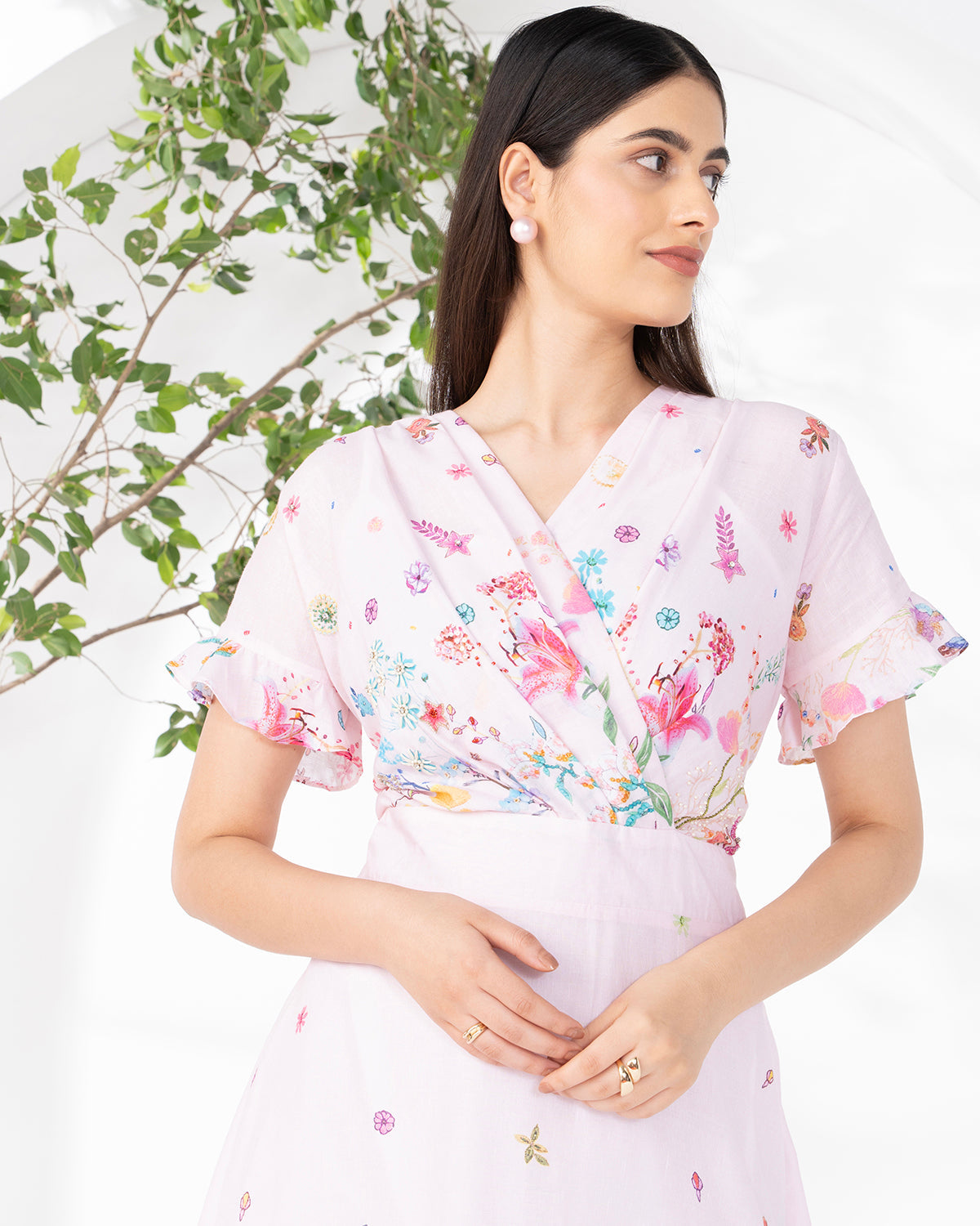 PINK YASMIN OSCAR DRESS