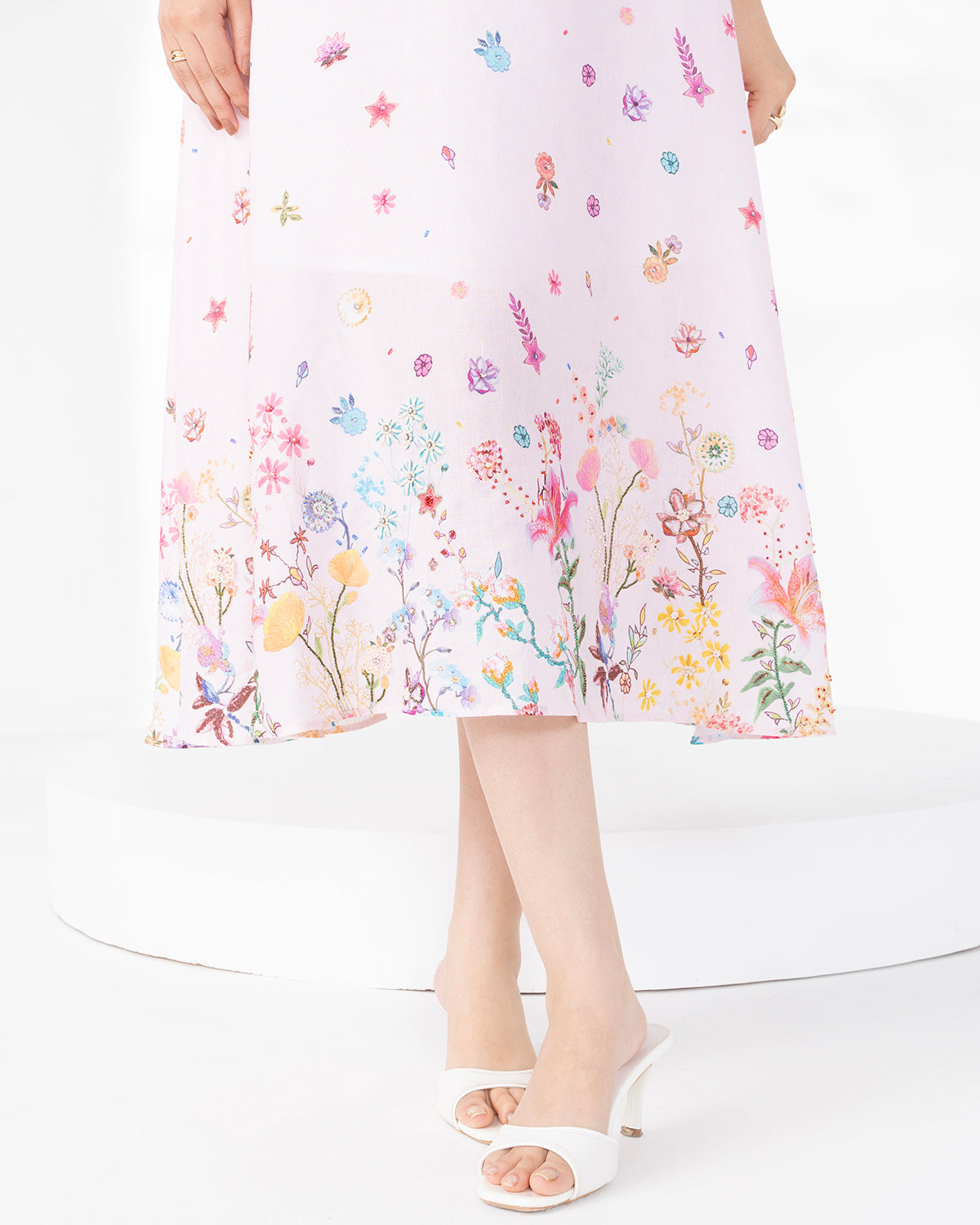 PINK YASMIN OSCAR DRESS