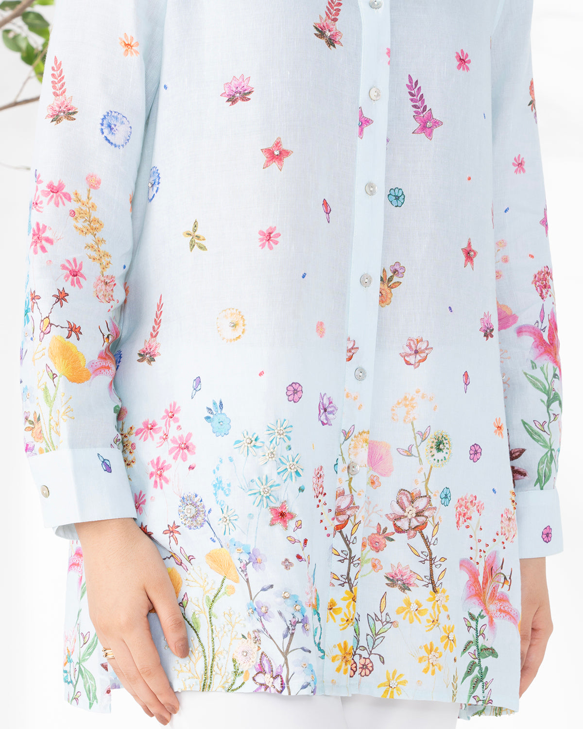 TURQ YASMIN LANCER SHIRT