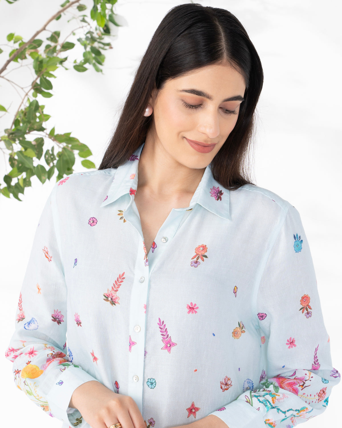 TURQ YASMIN LANCER SHIRT