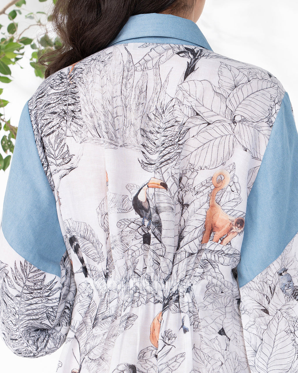 DENIM BLUE INKWILD ZERA DRESS