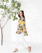 MUSTARD SWANK RESIN SHIRT