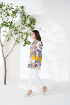 YELLOW AVANT COLLARED BUTTON DOWN SHIRT