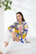 YELLOW AVANT COLLARED BUTTON DOWN SHIRT
