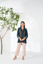 TEAL MIRZA SAMAYA SHIRT
