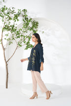 TEAL MIRZA SAMAYA SHIRT