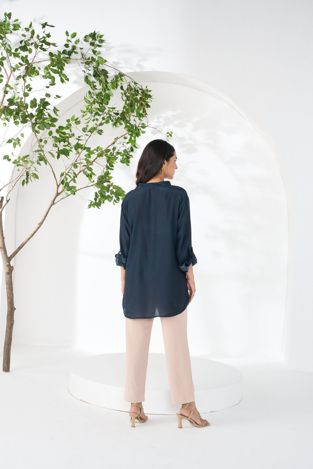 TEAL MIRZA SAMAYA SHIRT