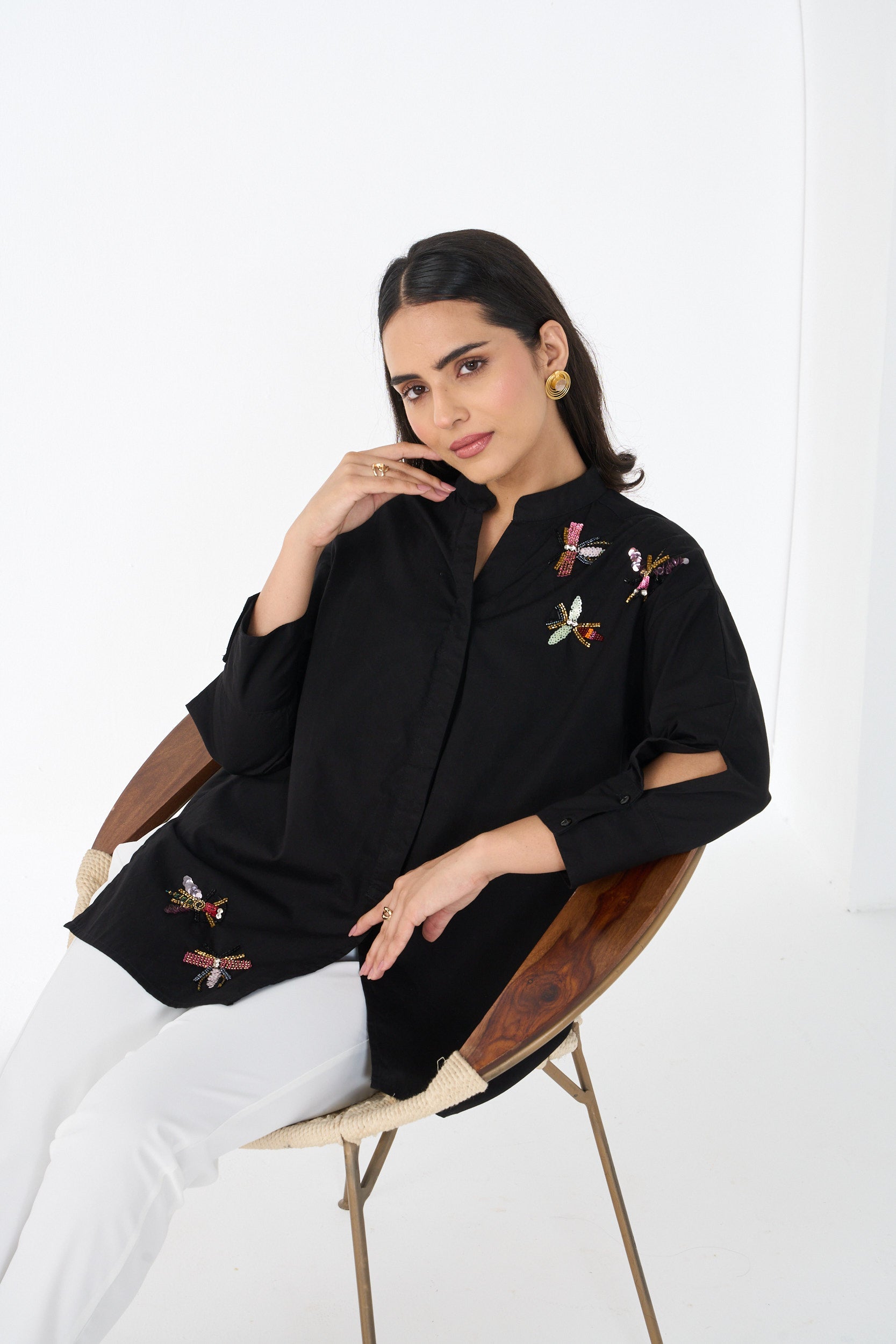 BLACK BUG BREEZE SHIRT