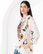 ORANGE TARD AARIA SHIRT