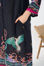 BLACK CAMEO HOPE TUNIC