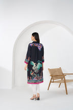 BLACK CAMEO HOPE TUNIC