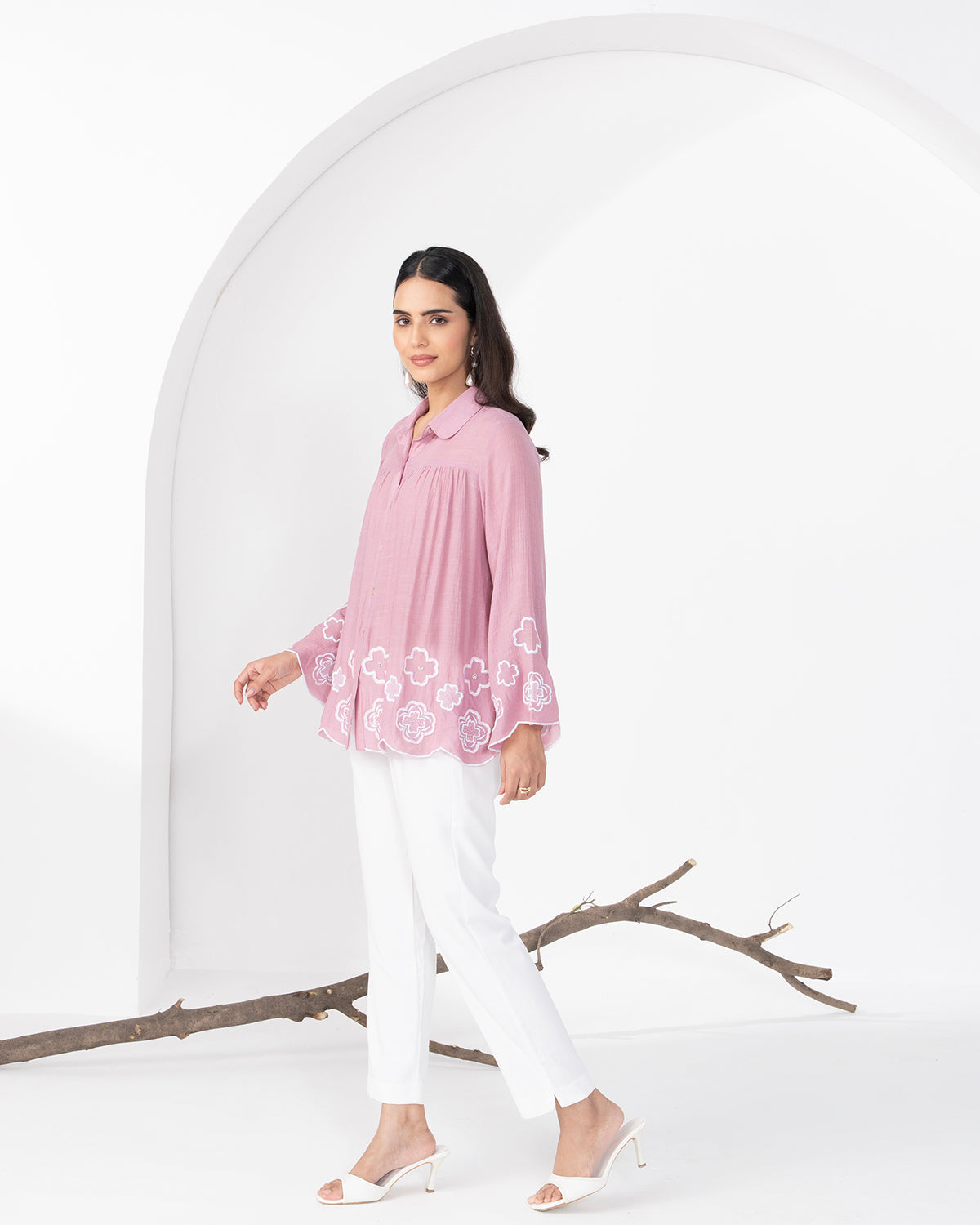 BLUSH SPIREA SHIRT