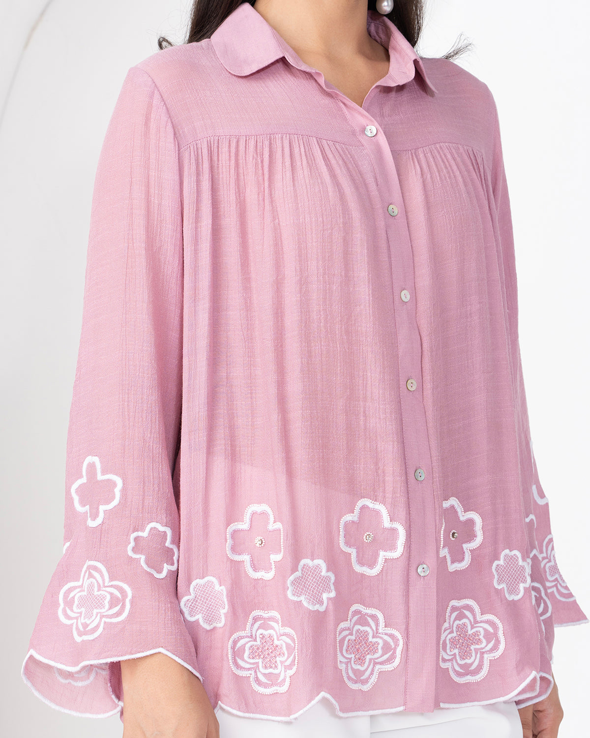 BLUSH SPIREA SHIRT