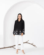 BLACK SPIREA SHIRT
