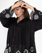 BLACK SPIREA SHIRT