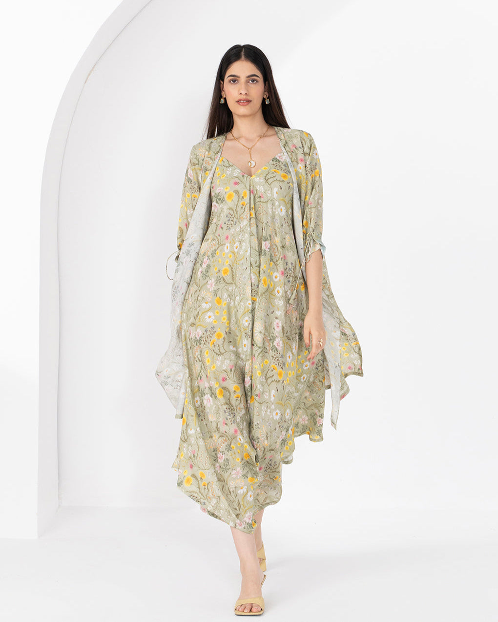 SAGE GARDEN GREEN FARSAAN RYANA JUMPSUIT
