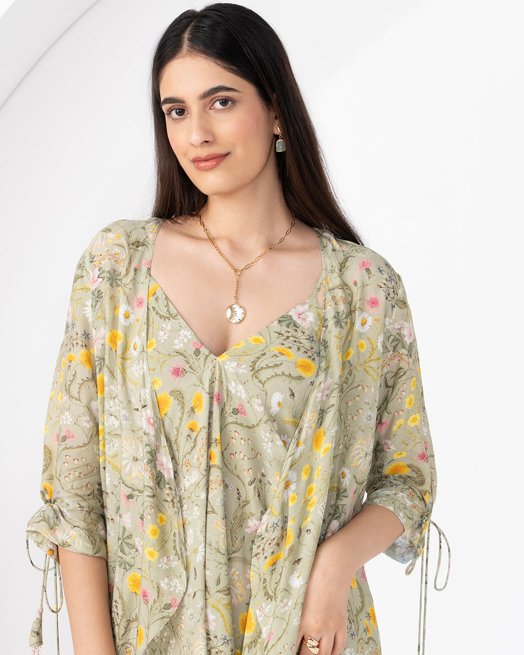 SAGE GARDEN GREEN FARSAAN RYANA JUMPSUIT